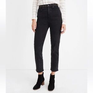 Madewell Classic Straight Jean Grommet Edition - Size 26
